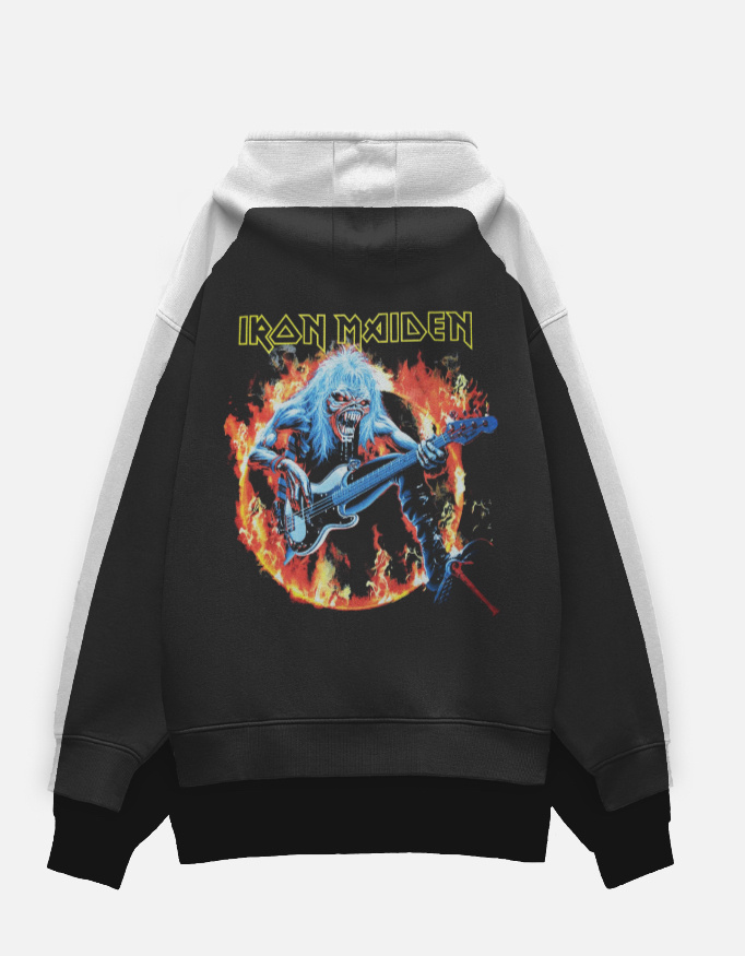 Iron Maiden Premium Oversized Hoodie - Image 5
