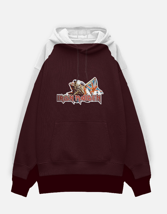 Iron Maiden Premium Oversized Hoodie - Image 4
