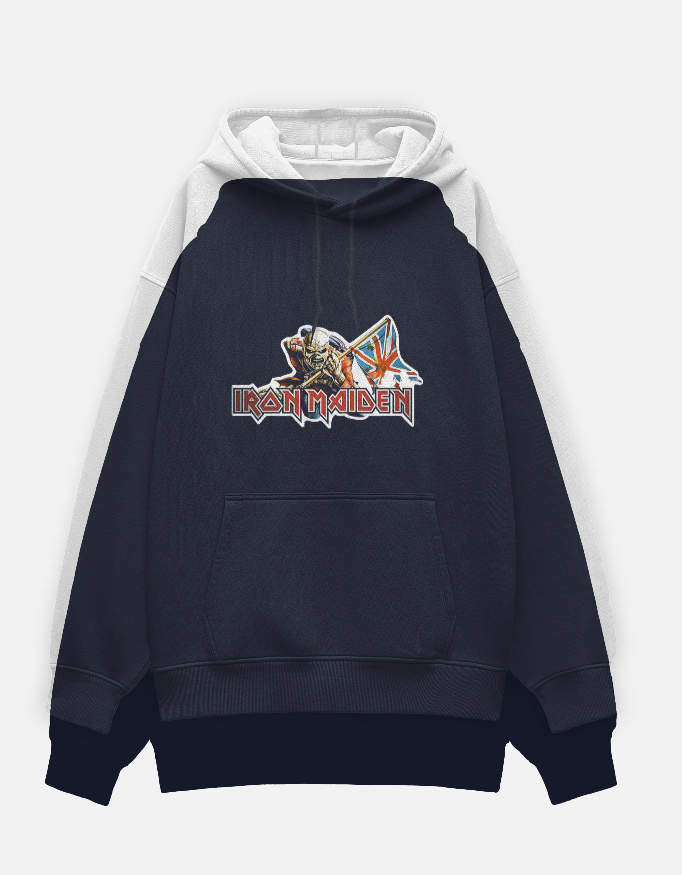 Iron Maiden Premium Oversized Hoodie - Image 2