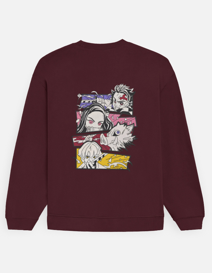 Demon Slayer Heavyweight Oversized Sweatshirt