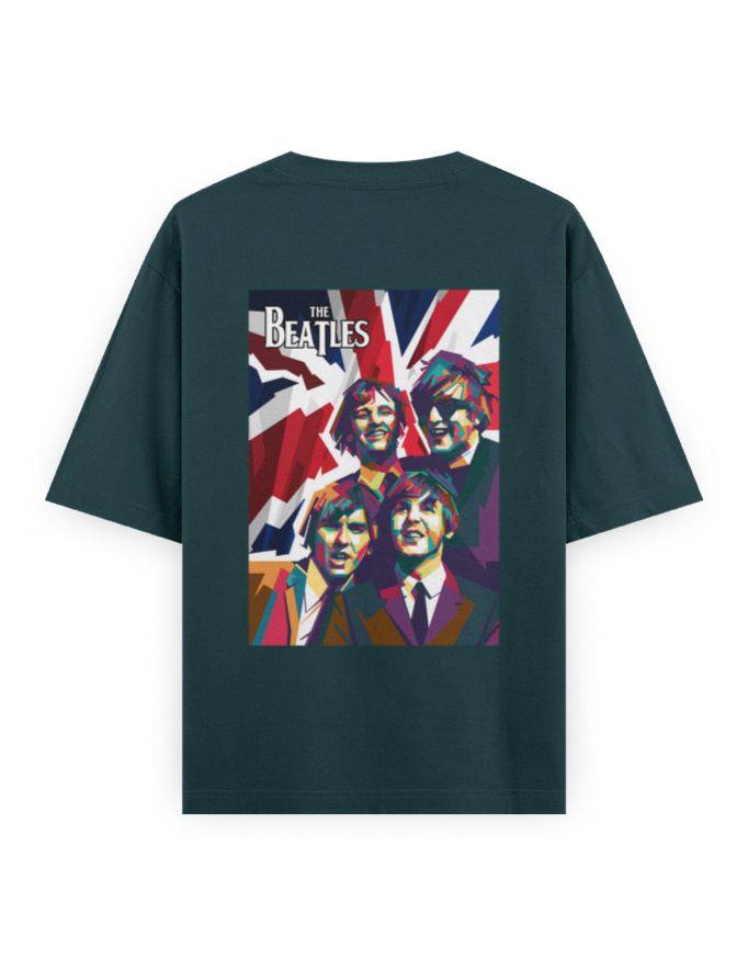 THE BEATLES Oversized Premium T-Shirt