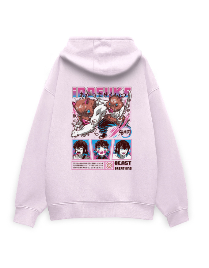 Demon Slayer Heavyweight Oversized Hoodie - Image 2