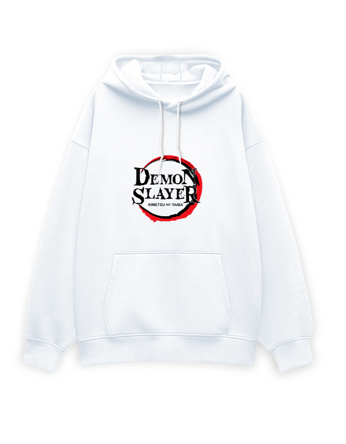 Demon Slayer Heavyweight Oversized Hoodie - Image 3