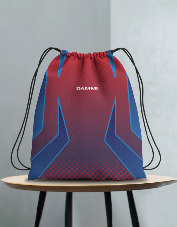 DAMMI Canvas Drawstring Bag - Image 2