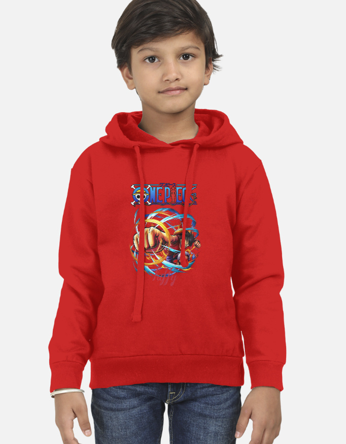 Kids One Piece Cotton Hoodie - Image 5