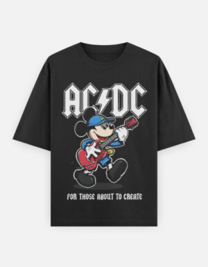 ACDC Terry Oversized Tee