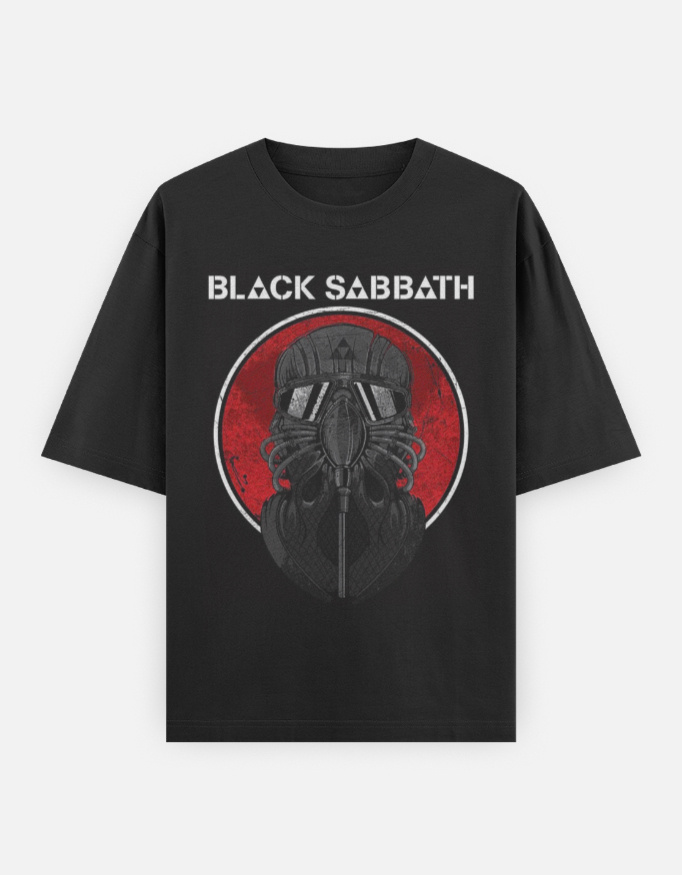 Black Sabbath Classic Oversized Tee