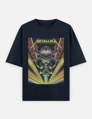 Metallica  Terry Drop-Shoulder Tee