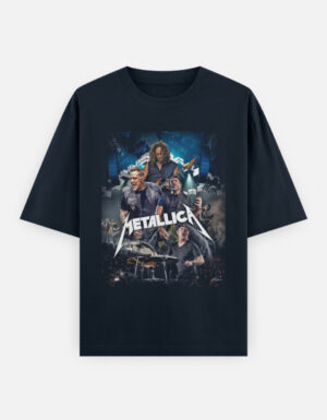 Metallica Heavyweight Terry Oversized Tee