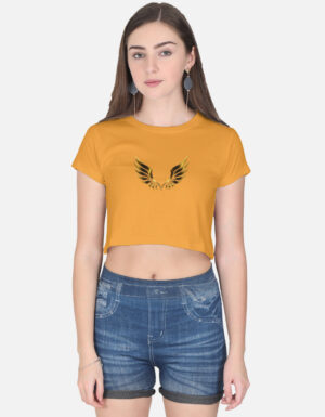 DAMMI Smooth Cotton Classic Crop Top